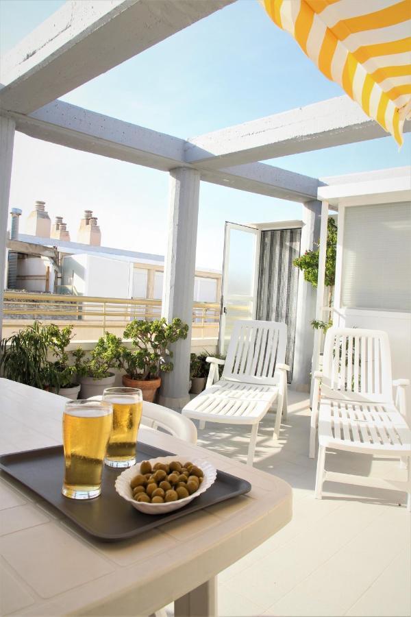 La Perla Apartment, Paradis Park, La Pineda - Atico 1ª Linea - Solarium - Wifi - Piscina Экстерьер фото